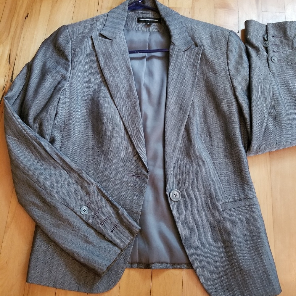 Express Striped womens blazer